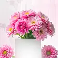 Цветы в шляпных коробках Цветы в шляпных коробках